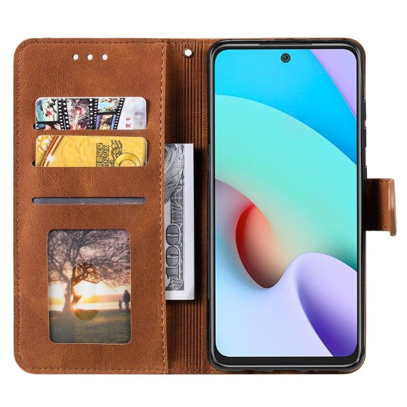 Kotelot Poco M4 Pro 5G Suojaketju Kuori Bicolor Folio