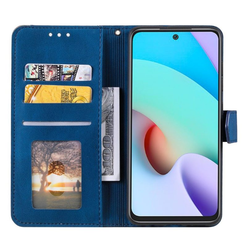 Kotelot Poco M4 Pro 5G Suojaketju Kuori Bicolor Folio