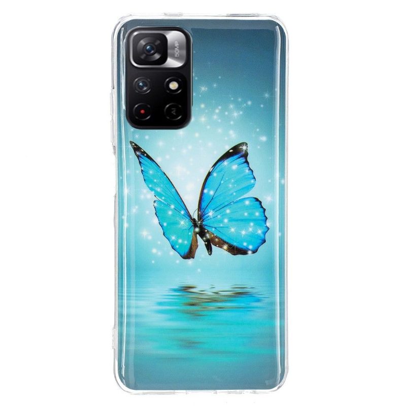 Kuori Poco M4 Pro 5G Luminous Blue Butterfly