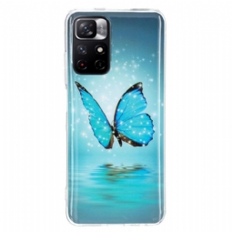 Kuori Poco M4 Pro 5G Luminous Blue Butterfly