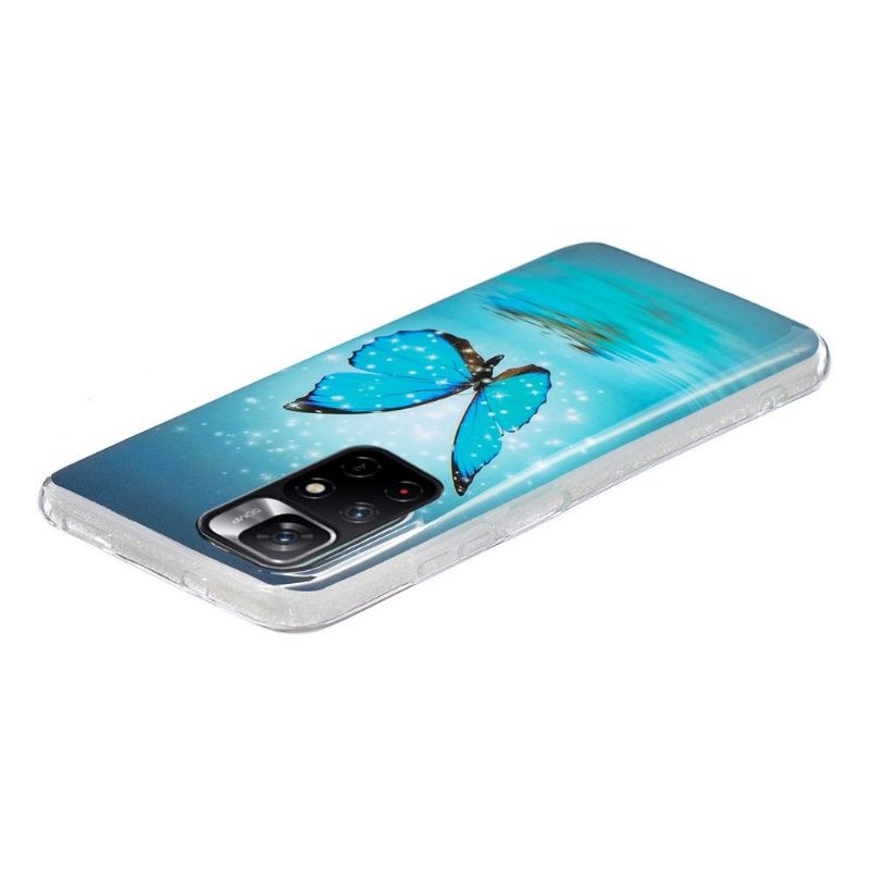 Kuori Poco M4 Pro 5G Luminous Blue Butterfly