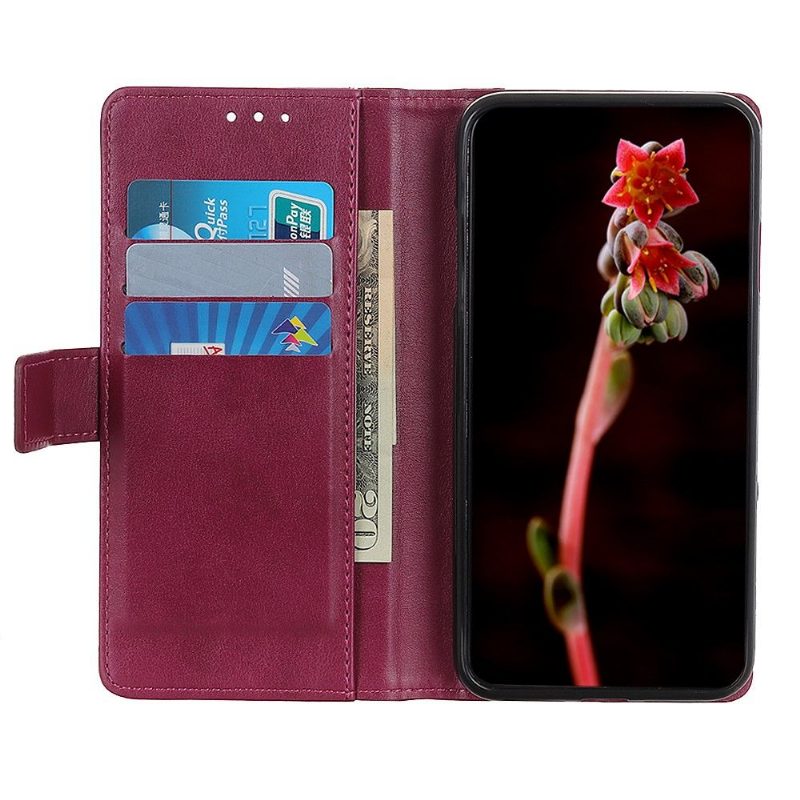 Nahkakotelo Poco M4 Pro 5G Kotelot Flip Cerena Faux Leather Folio