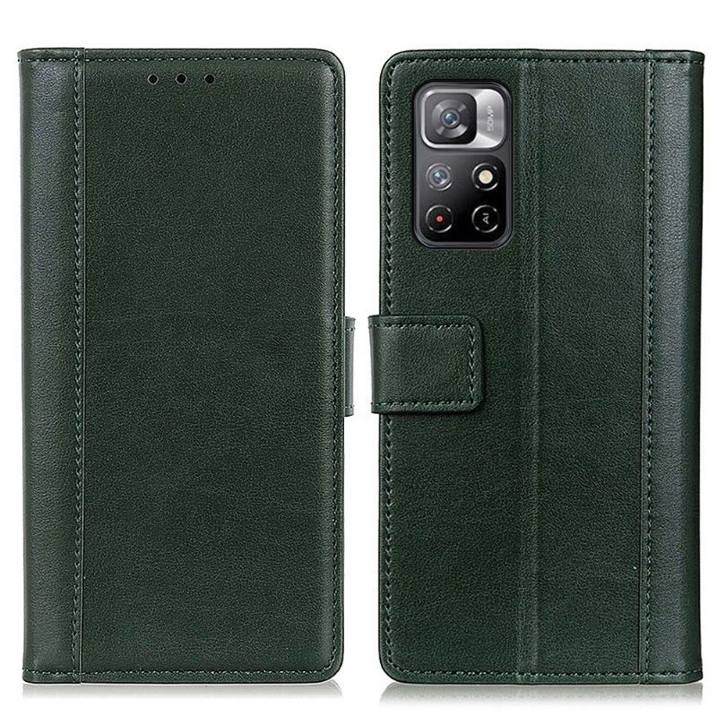 Nahkakotelo Poco M4 Pro 5G Kotelot Flip Cerena Faux Leather Folio