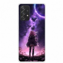 Case Samsung Galaxy A52 4G / A52 5G / A52s 5G Maaginen Täysikuu