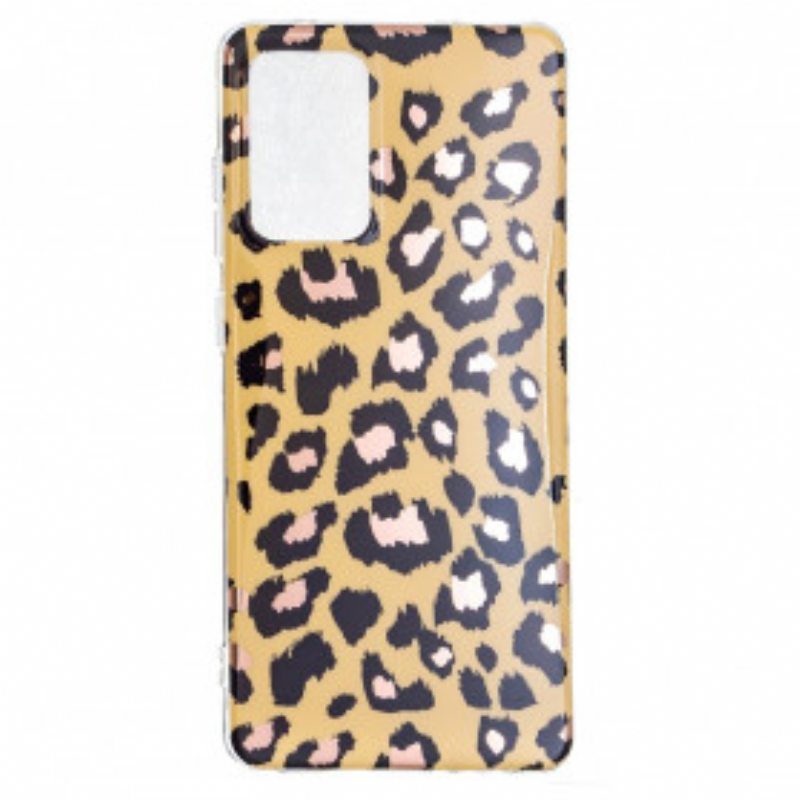 Kuori Samsung Galaxy A52 4G / A52 5G / A52s 5G Leopard-tyylinen Marmori