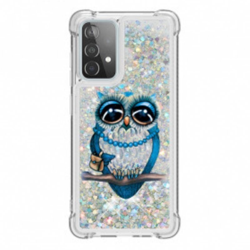 Kuori Samsung Galaxy A52 4G / A52 5G / A52s 5G Neiti Owl Sequins