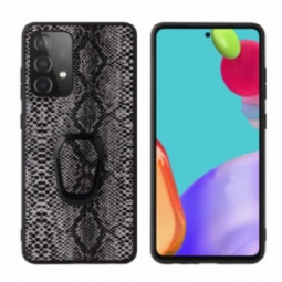 Kuori Samsung Galaxy A52 4G / A52 5G / A52s 5G Snake-tyylinen Sormusteline