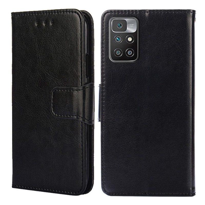 Flip Case Xiaomi Redmi 10 Hemming Kotelot Flip Folio Keinonahkainen Korttikotelo