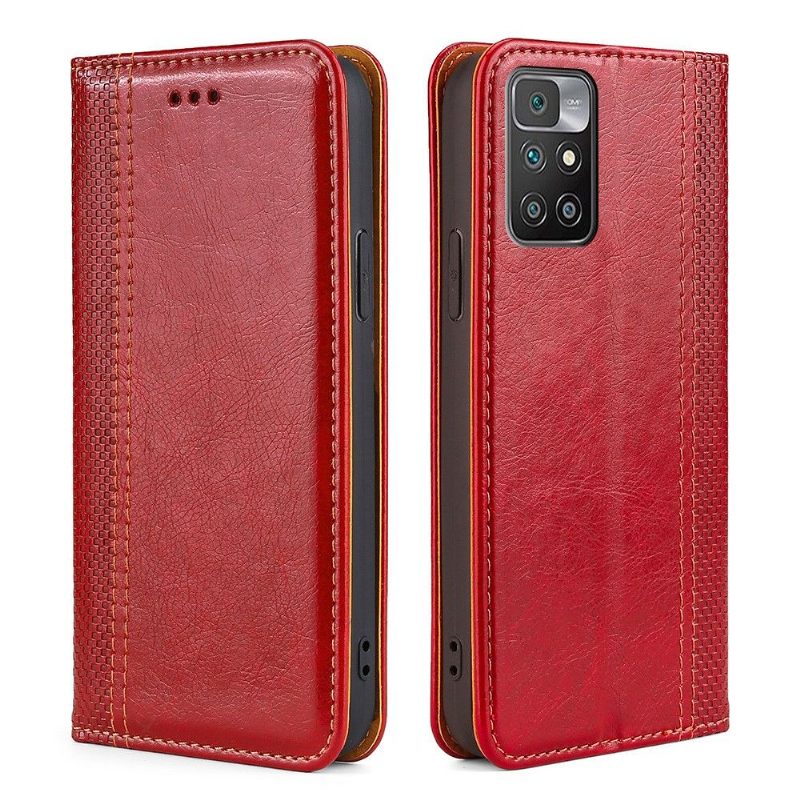 Flip Case Xiaomi Redmi 10 Hemming Kotelot Flip Flip Folio Tikkaus