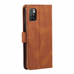 Kotelot Xiaomi Redmi 10 Suojakuori Faux Leather Flap 002 -sarja