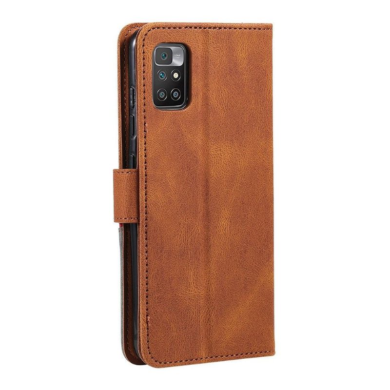 Kotelot Xiaomi Redmi 10 Suojakuori Faux Leather Flap 002 -sarja