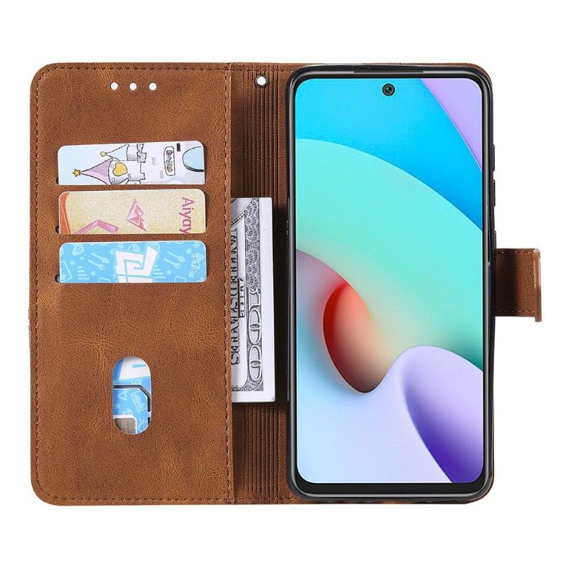 Kotelot Xiaomi Redmi 10 Suojakuori Faux Leather Flap 002 -sarja