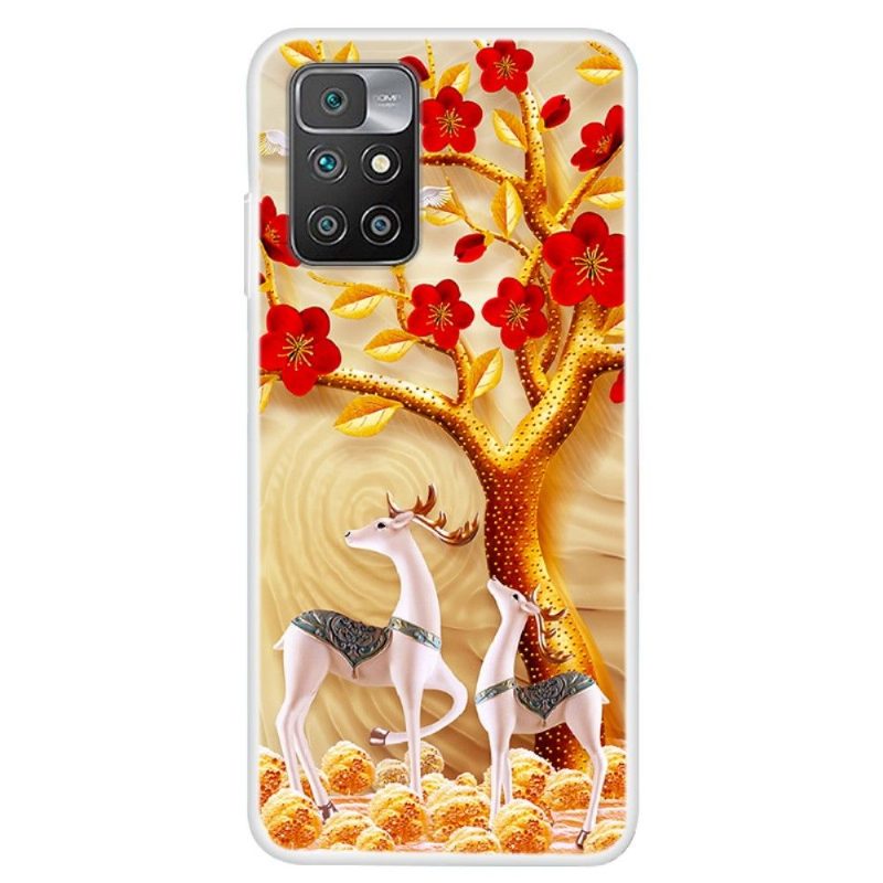 Kuori Xiaomi Redmi 10 Hemming Sika Deer