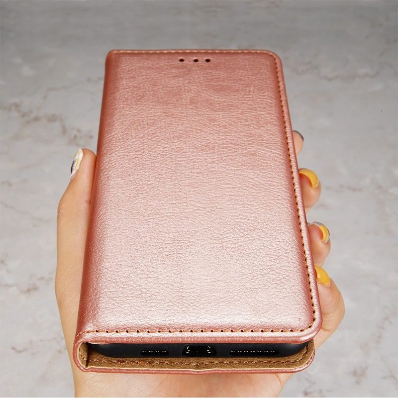 Puhelinkuoret Xiaomi Redmi 10 Hemming Kotelot Flip Pure Faux Leather