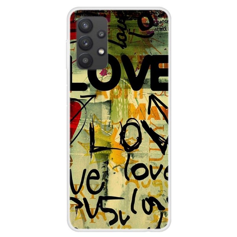 Case Samsung Galaxy A32 4G Murtumaton Puhelinkuoret Love Love Love