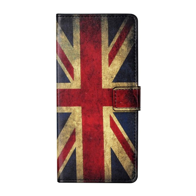 Kotelot Samsung Galaxy A32 4G Vintage Britannian Lippu