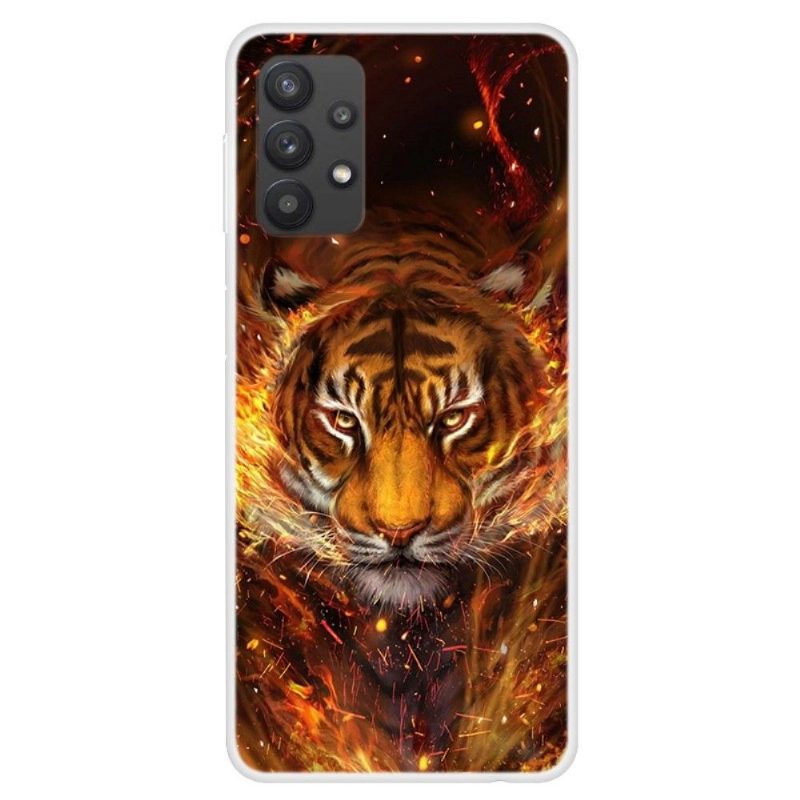 Kuori Samsung Galaxy A32 4G Fire Tiger