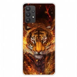 Kuori Samsung Galaxy A32 4G Fire Tiger