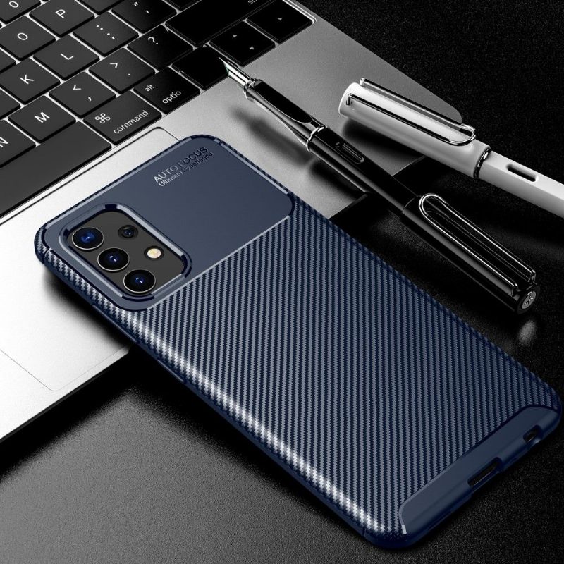 Kuori Samsung Galaxy A32 4G Suojakuori Style Carbon Fiber