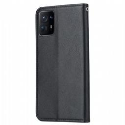 Kotelot Xiaomi Mix 4 Alkuperäinen Stand Case Nahkaefekti