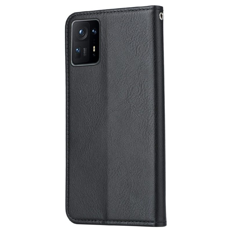 Kotelot Xiaomi Mix 4 Alkuperäinen Stand Case Nahkaefekti