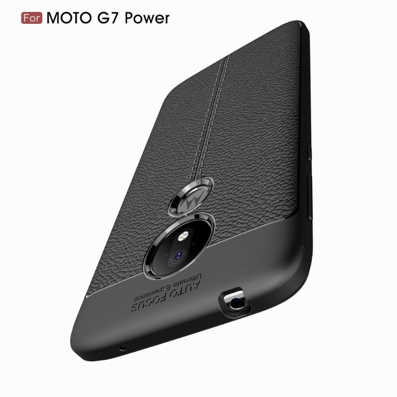 Kuori Motorola Moto G7 Power Keinonahan Viimeistelygeeli