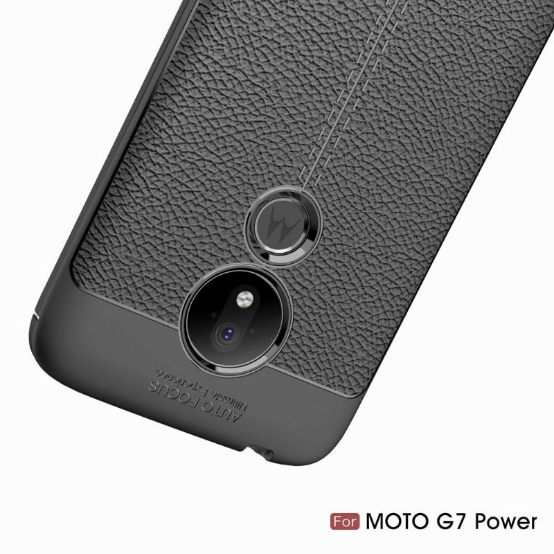 Kuori Motorola Moto G7 Power Keinonahan Viimeistelygeeli