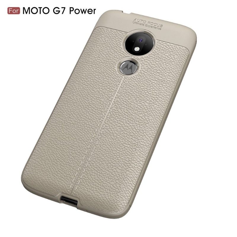 Kuori Motorola Moto G7 Power Keinonahan Viimeistelygeeli