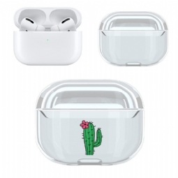 Airpods Pro Case Läpinäkyvä Kaktus