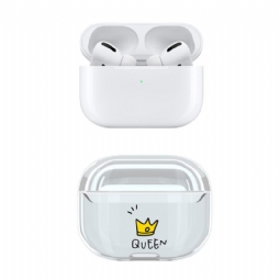 Queen Transparent Airpods Pro -Kotelo