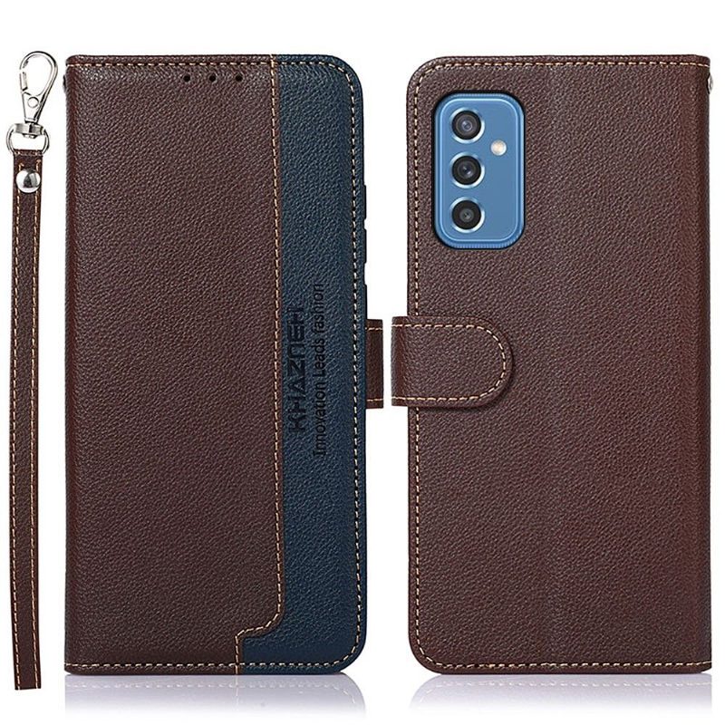 Flip Case Samsung Galaxy M52 5G Hemming Khazneh Paljaat Saumat