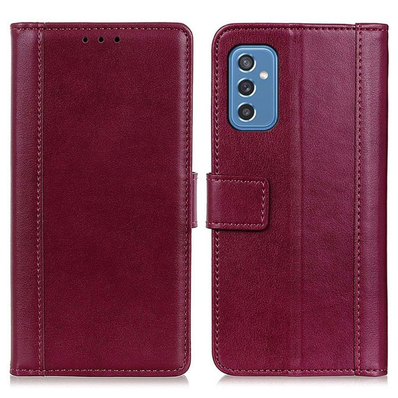 Nahkakotelo Samsung Galaxy M52 5G Murtumaton Puhelinkuoret Kotelot Flip Cerena Faux Leather Folio