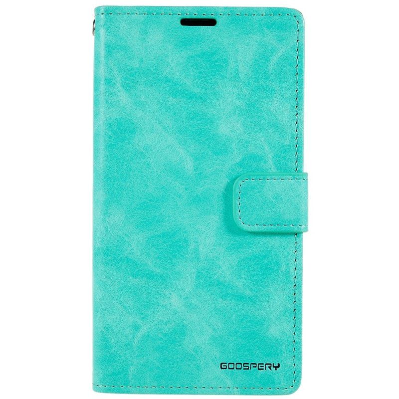 Flip Case iPhone 14 Blue Moon Mercury Goospery