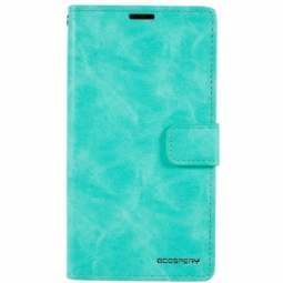 Flip Case iPhone 14 Blue Moon Mercury Goospery