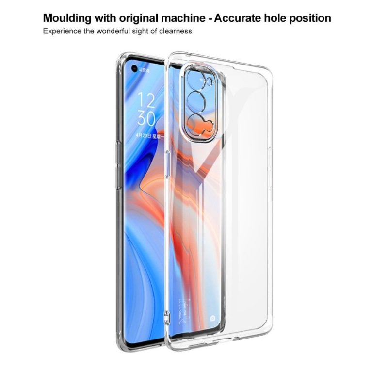 Case Oppo Reno 4 Pro 5G Murtumaton Puhelinkuoret Läpinäkyvä