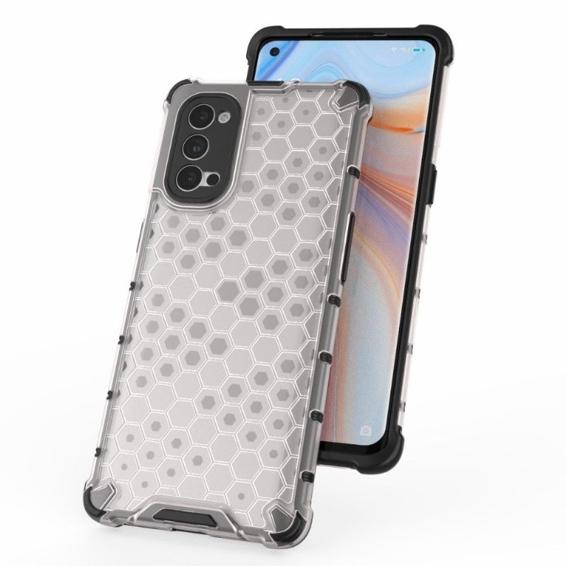 Kuori Oppo Reno 4 Pro 5G Honeycomb Design