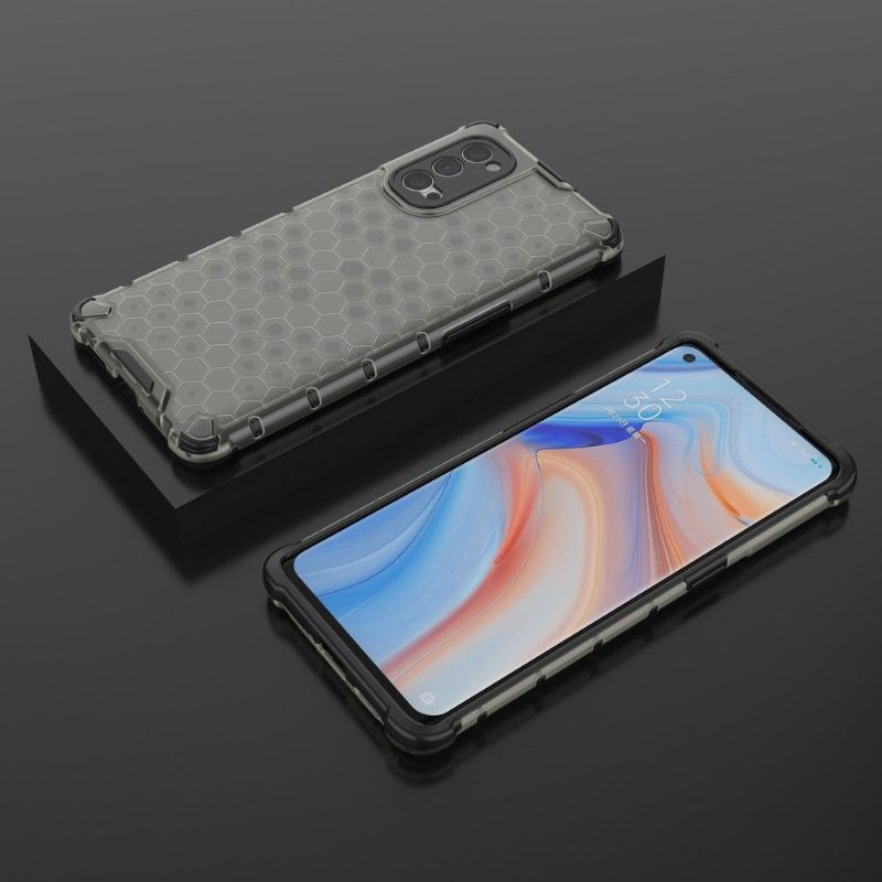 Kuori Oppo Reno 4 Pro 5G Honeycomb Design