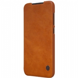 Flip Case Xiaomi Mi 9 SE Hemming Nillkin Qin -nahkasuoja - Havanna