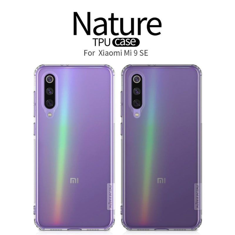 Kuori Xiaomi Mi 9 SE Läpinäkyvä Luonnongeeli