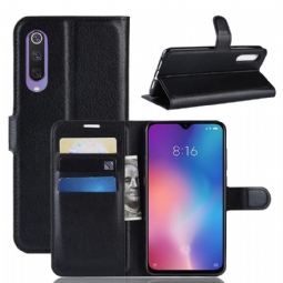 Nahkakuori Xiaomi Mi 9 SE Hemming Style Nahkainen Korttikotelo