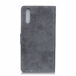 Nahkakuori Xiaomi Mi 9 SE Murtumaton Puhelinkuoret Cyrius Faux Leather Vintage