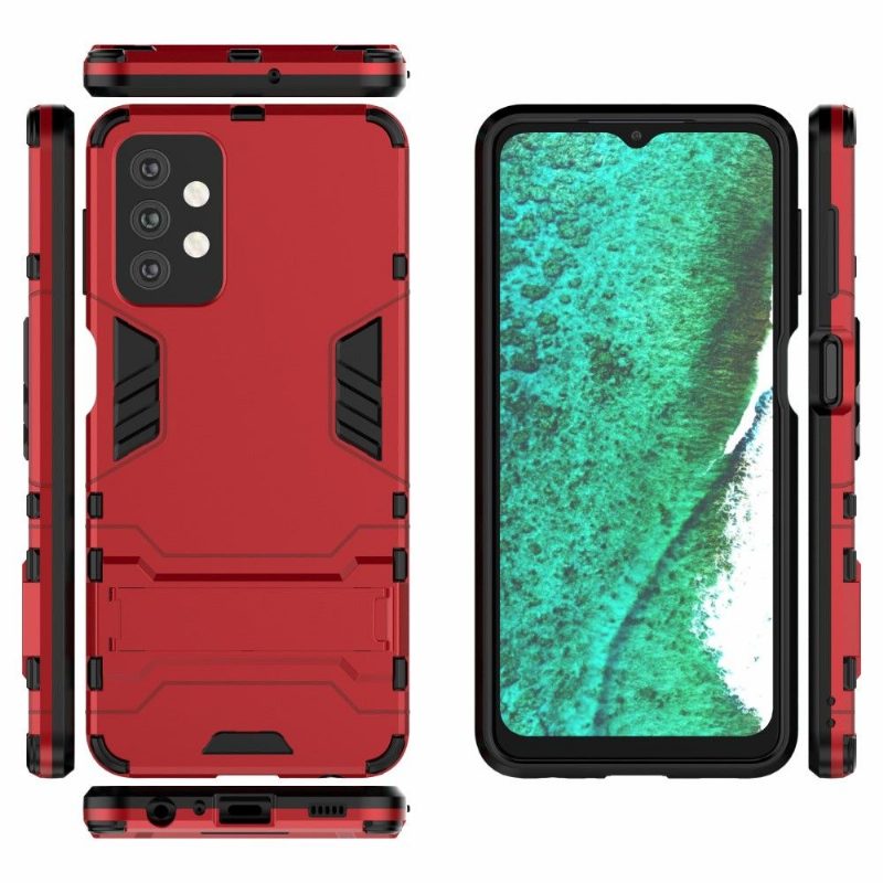 Case Samsung Galaxy A32 5G Cool Guard Integroidulla Jalustalla