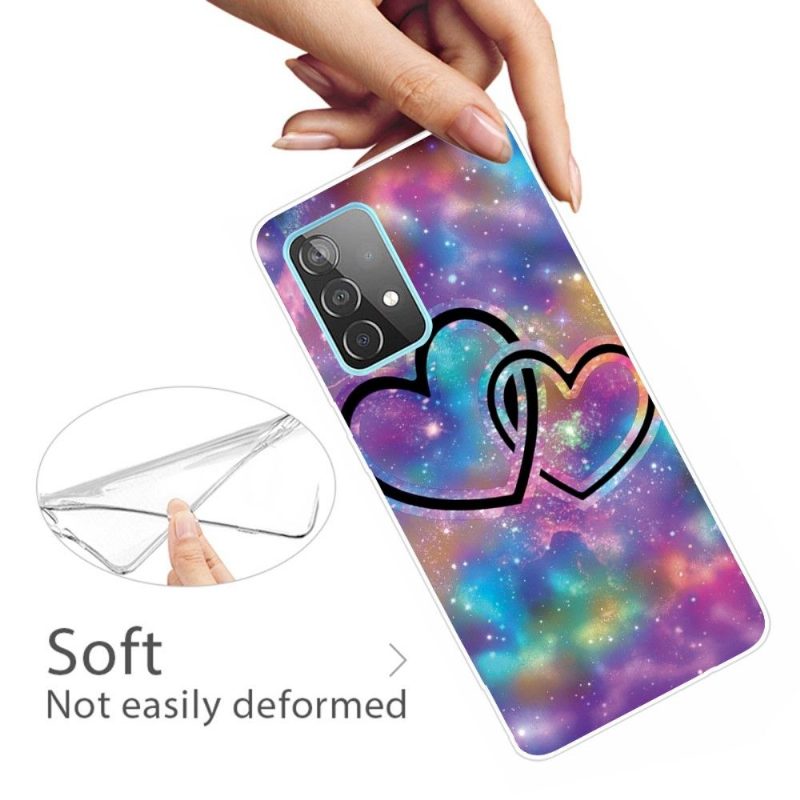 Case Samsung Galaxy A32 5G Hearts