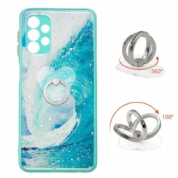 Case Samsung Galaxy A32 5G Murtumaton Puhelinkuoret Wave Renkaalla