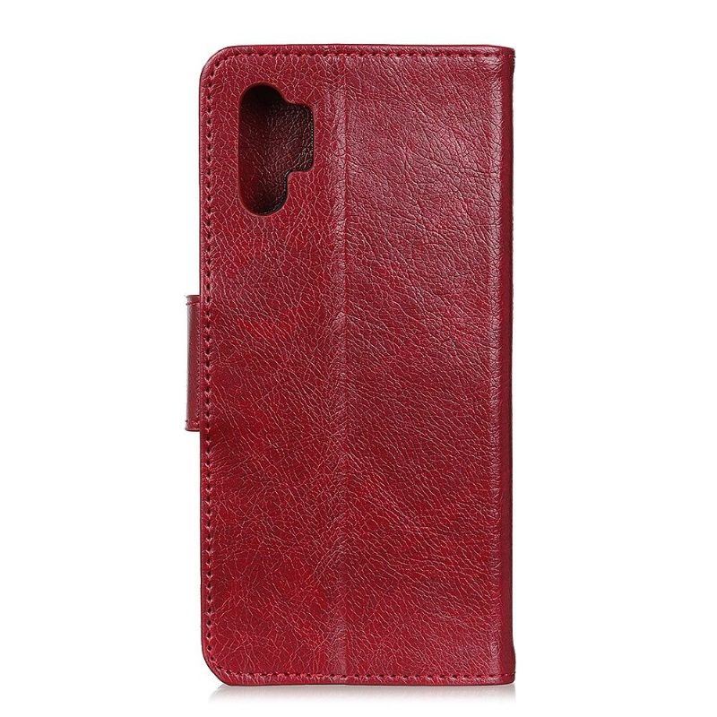 Flip Case Samsung Galaxy A32 5G Hemming Ikääntynyt Nahkatyyli