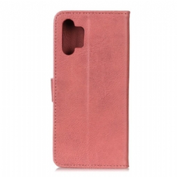 Flip Case Samsung Galaxy A32 5G Hemming Khazneh Leather Effect -korttikotelo