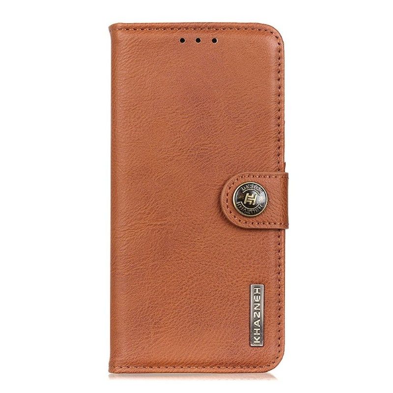 Flip Case Samsung Galaxy A32 5G Hemming Khazneh Leather Effect -korttikotelo