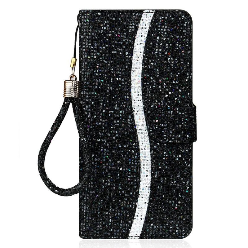 Kotelot Samsung Galaxy A32 5G Glitter-korttikotelo