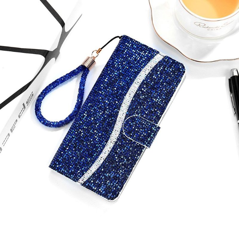 Kotelot Samsung Galaxy A32 5G Glitter-korttikotelo