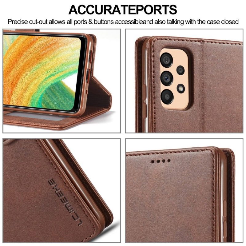 Kotelot Samsung Galaxy A32 5G Leather Effect Lc.imeeke